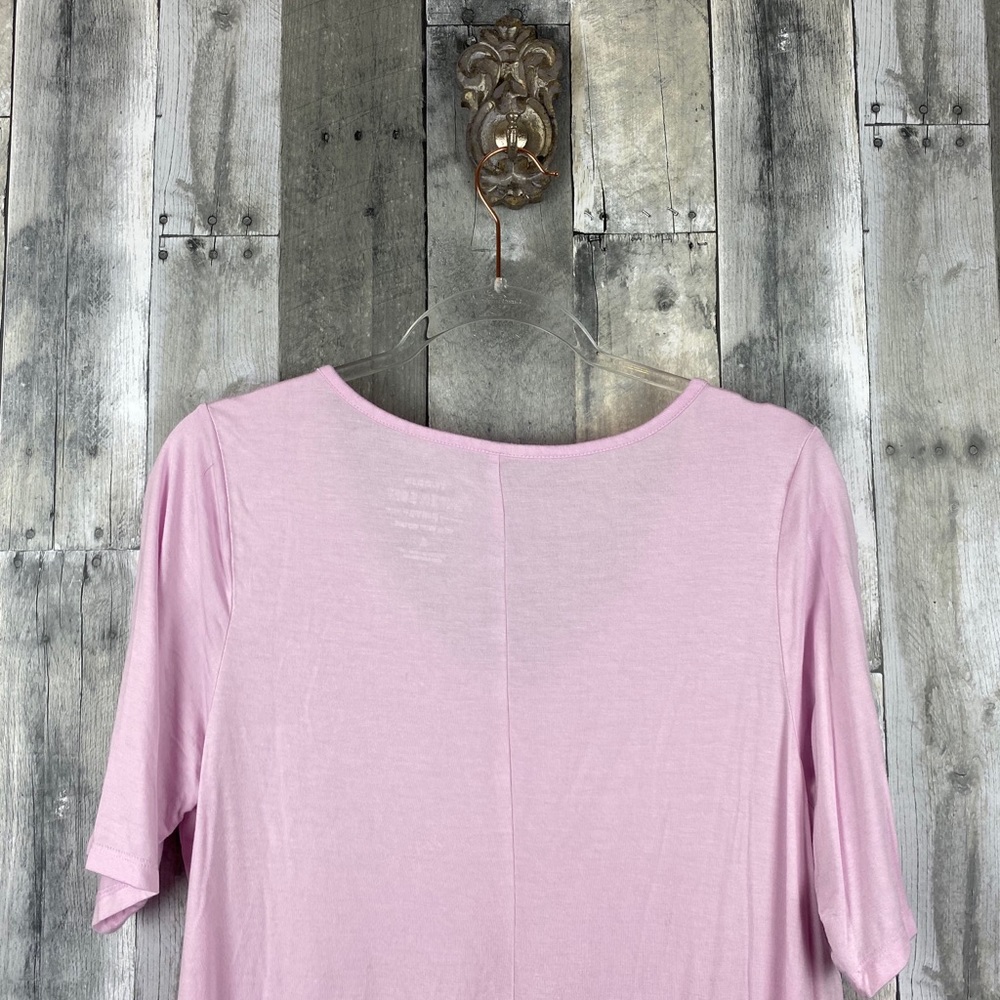 Torrid Super Soft Pink Favorite Tunic Tee Size 1 - Picture 7 of 13